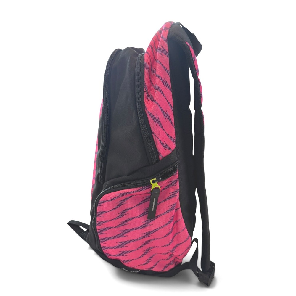 Adidas Ultraride Backpack Pink Black Zebra Laptop Bag Athletic School Travel - Picture 6 of 12